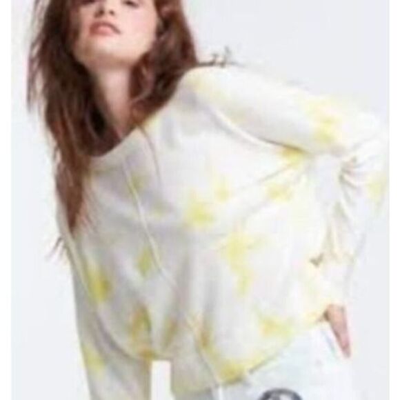 Lisa Todd The Spritz Tie Dye Crewneck Sweater Sz. L - Picture 1 of 5